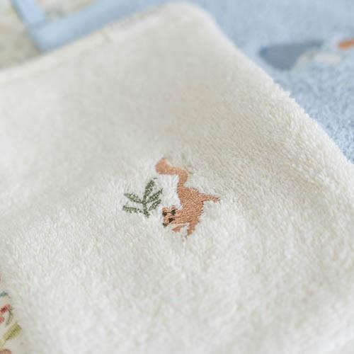 Little Dutch washandjes set - Blauw - Forest Friends