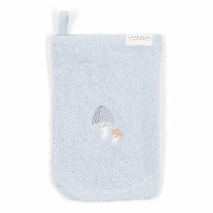 Little Dutch washandjes set - Blauw - Forest Friends