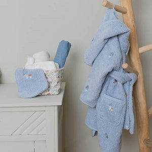 Little Dutch washandjes set - Blauw - Forest Friends