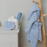 Little Dutch washandjes set - Blauw - Forest Friends