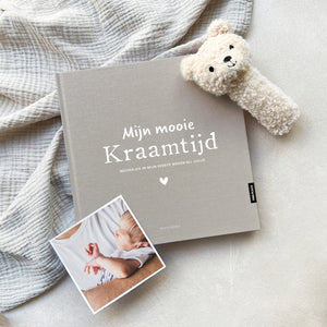 Kraamtijd linnen - taupe