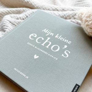 Echoboekje linnen - sky