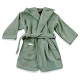 Badjas Uni Line stone green