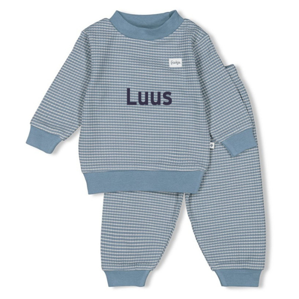 Feetje pyjama - Ice blue