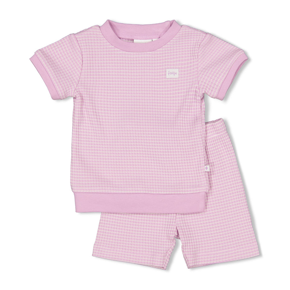 Feetje pyjama kort- lila