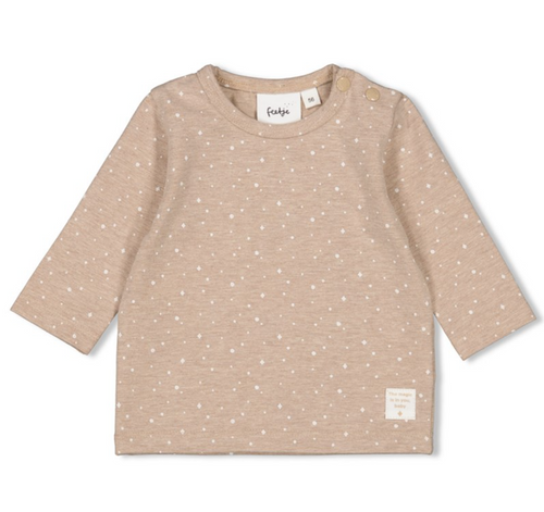 Longsleeve taupe - Feetje