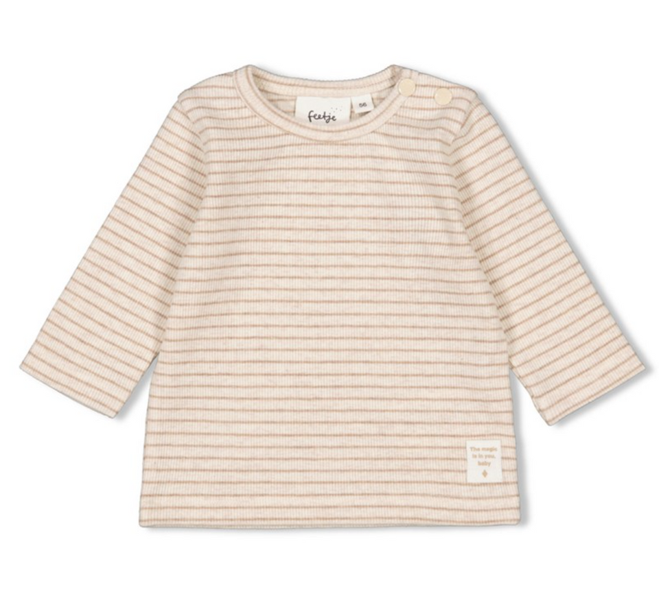 Longsleeve taupe - Feetje