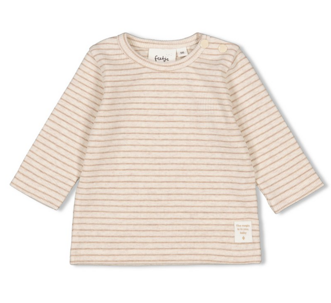 Longsleeve taupe - Feetje