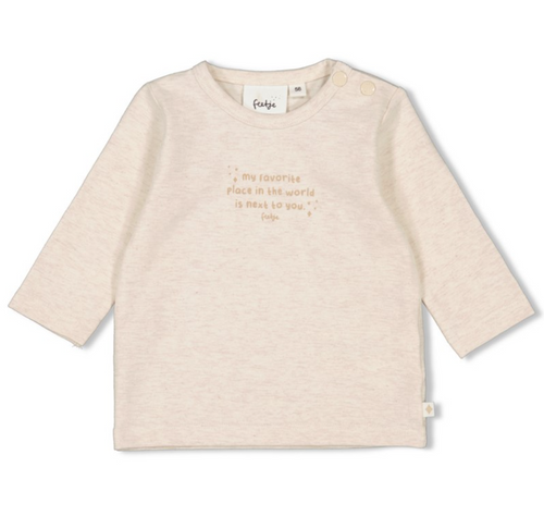 Longsleeve créme - Feetje