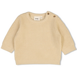Sweater gebreid créme - Feetje