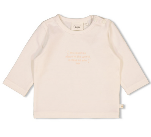 Longsleeve créme - Feetje