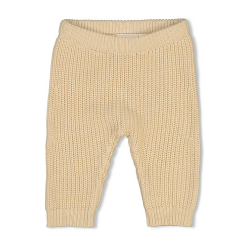Broek gebreid créme - Feetje