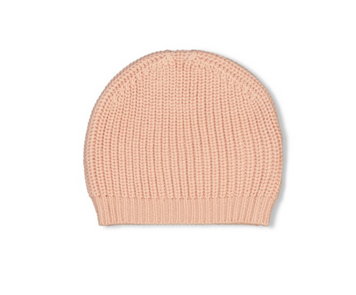 Mutsje gebreid roze - Feetje