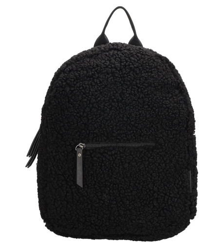 Teddy tas zwart