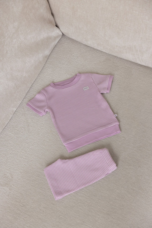 Feetje pyjama kort- lila