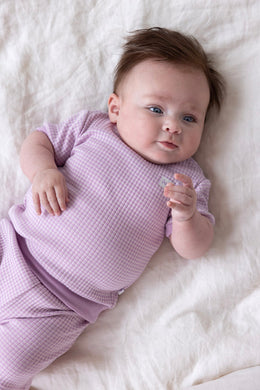 Feetje pyjama kort- lila